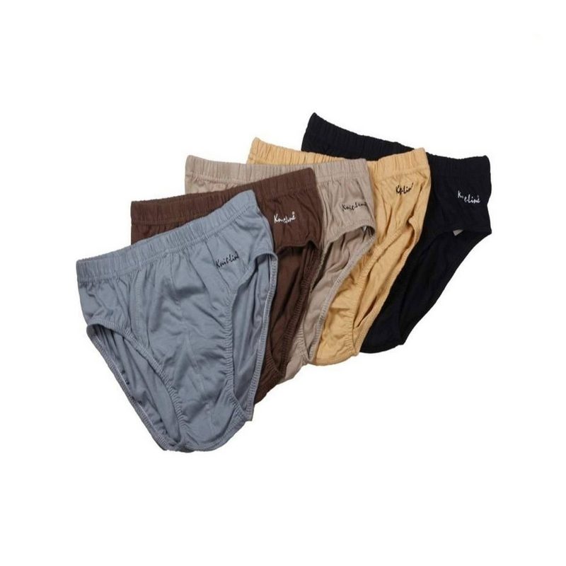 Knitline Economy Men's Underwear - Pack Of 3 High-Quality Cotton Knitted Men's Briefs - Stay Comfy With High-Quality Cotton Briefs view 2