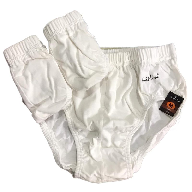 Knitline Economy Men's Underwear - Pack Of 3 High-Quality Cotton Knitted Men's Briefs - Stay Comfy With High-Quality Cotton Briefs view 4
