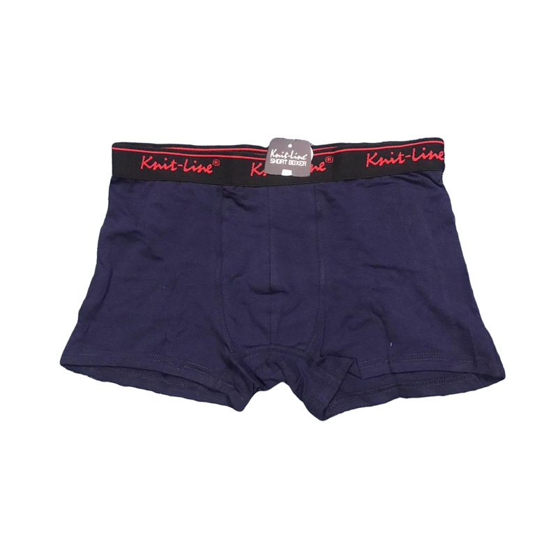 Knitline Short Trunk Boxer for Men - Pack of 1 High Quality Cotton Knitted Men's Boxers