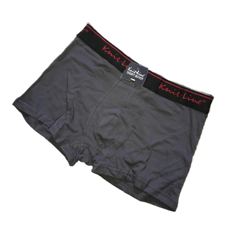 Knitline Short Trunk Boxer for Men - Pack of 1 High Quality Cotton Knitted Men's Boxers view 3