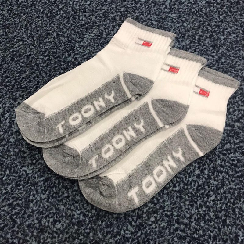 Pack of 3 Low Cut Casual Non Visible Ankle Loffer Sports Socks - White Colour - Unisex - Cotton - Free Size - Assorted - Absorbent view 2