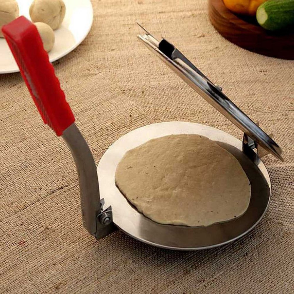Puri Press Machine - Smart & Easy Stainless Steel Poori Maker (Halwa Puri) view 2