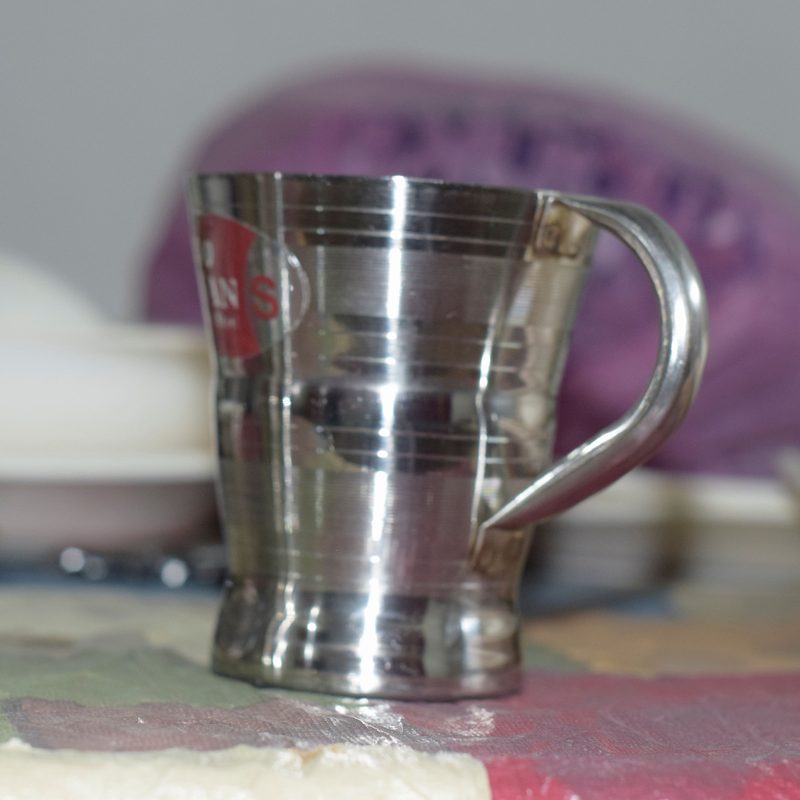 Stylish Stainless Steel Tea Coffee Cup Mug Rust Free Light Weight
